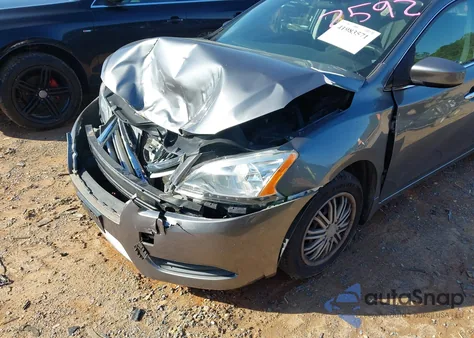 2015 Nissan Sentra S z USA, uszkodzony, nr VIN 3N1AB7AP1FY382592